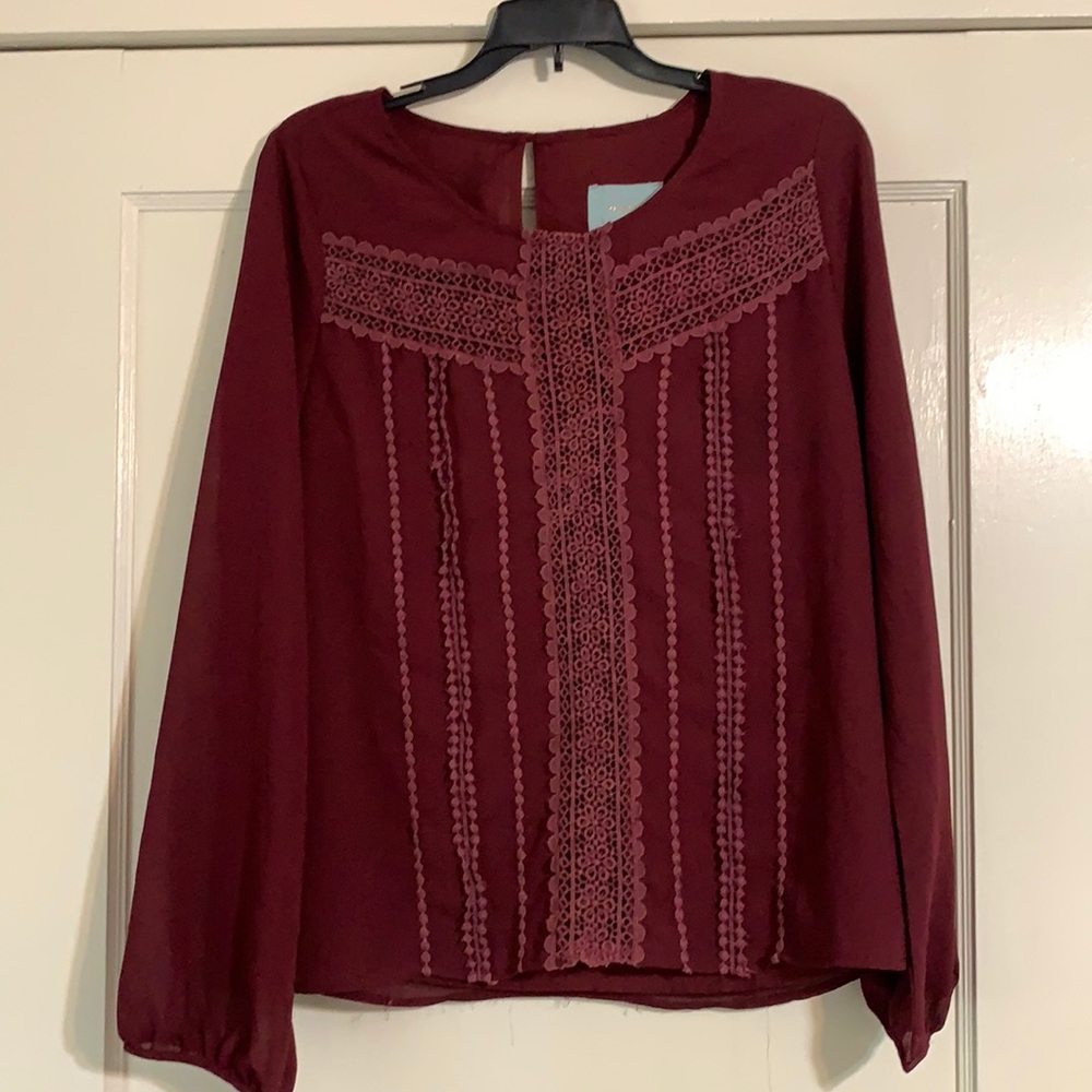 Maroon Top